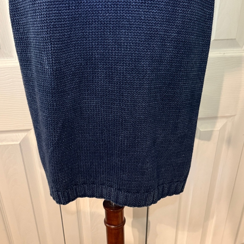 PBJ Blues Denim & Knit Best Women’s Size XL Blue Snap Front - Picture 7 of 9